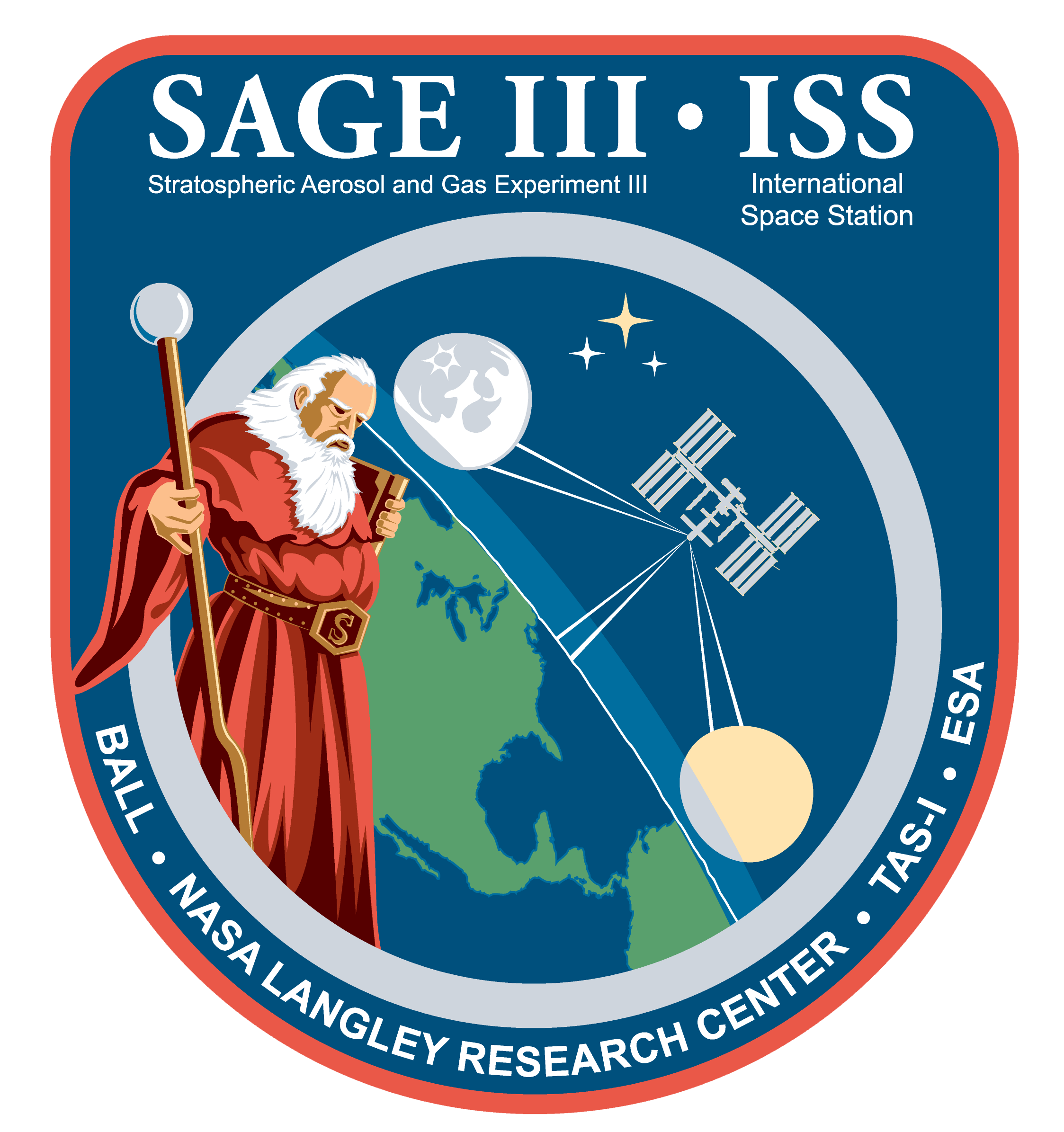 SAGE3onISS Logo