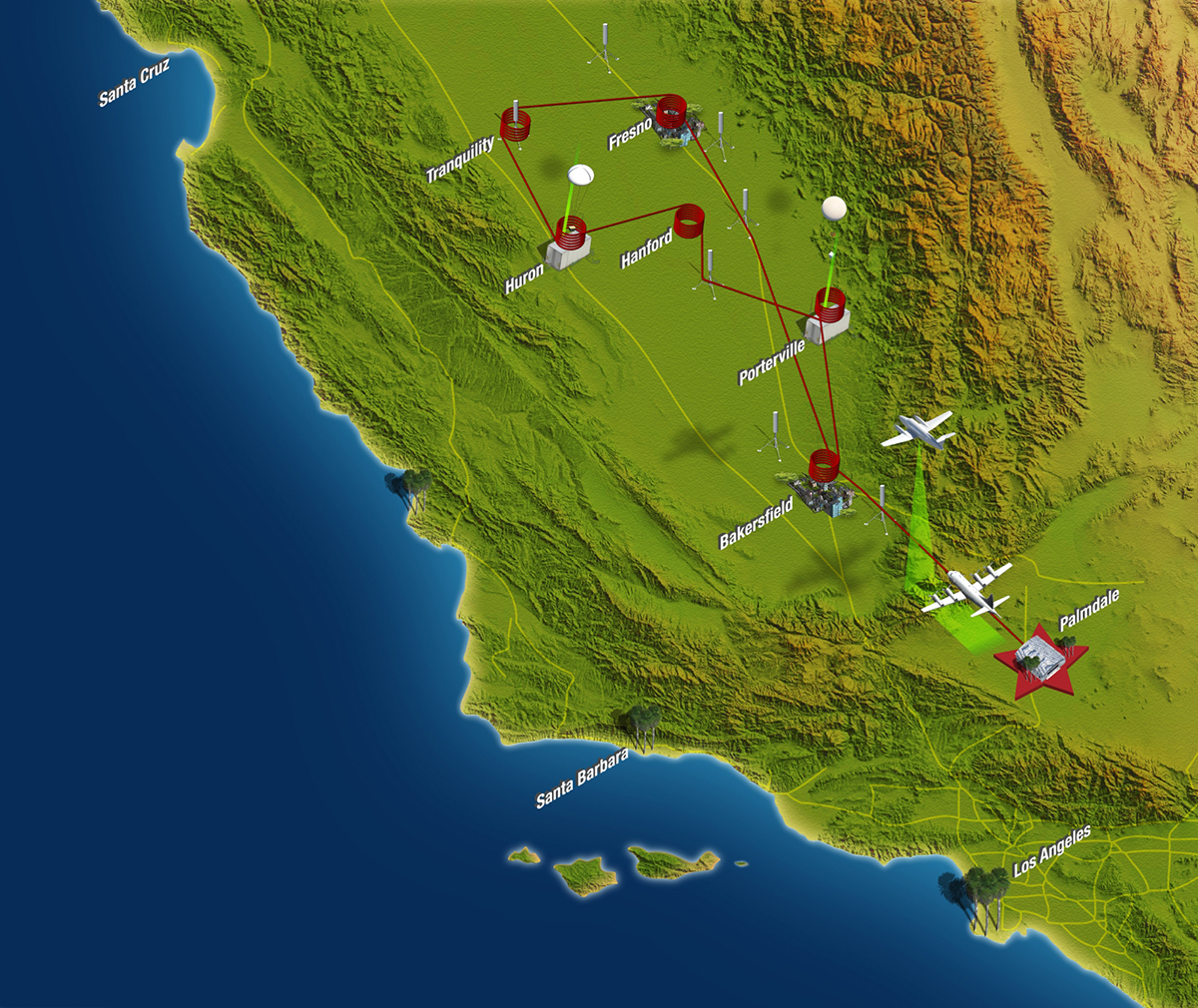 THUMBNAIL: Map of California 2013 Campaign